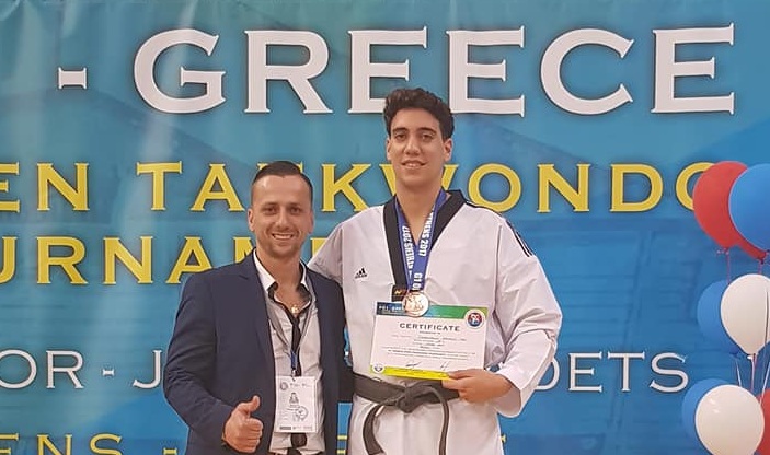 Χάλκινο μετάλλιο για τον Μεσσήνιο αθλητή Δημητρακόπουλο στο Greece Open G1!