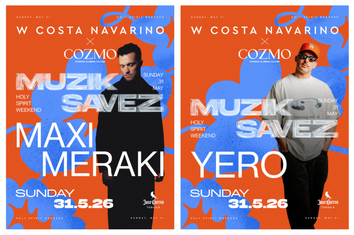 Muzik Savez by Cozmo Athens στο W Costa Navarino – Το απόλυτο summer opening της Μεσσηνίας!