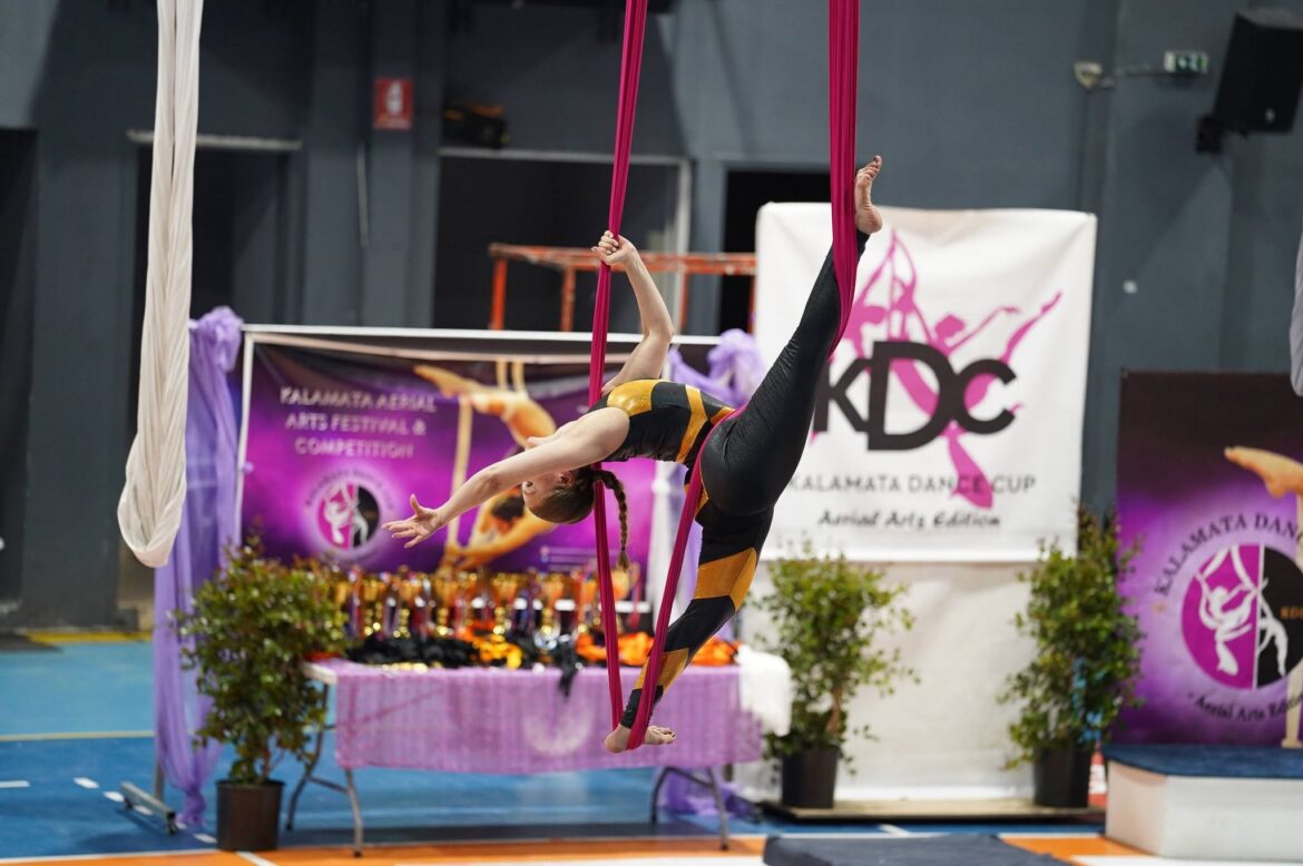 Με απόλυτη επιτυχία ολοκληρώθηκε το 7ο Διεθνές Kalamata Aerial Dance Cup