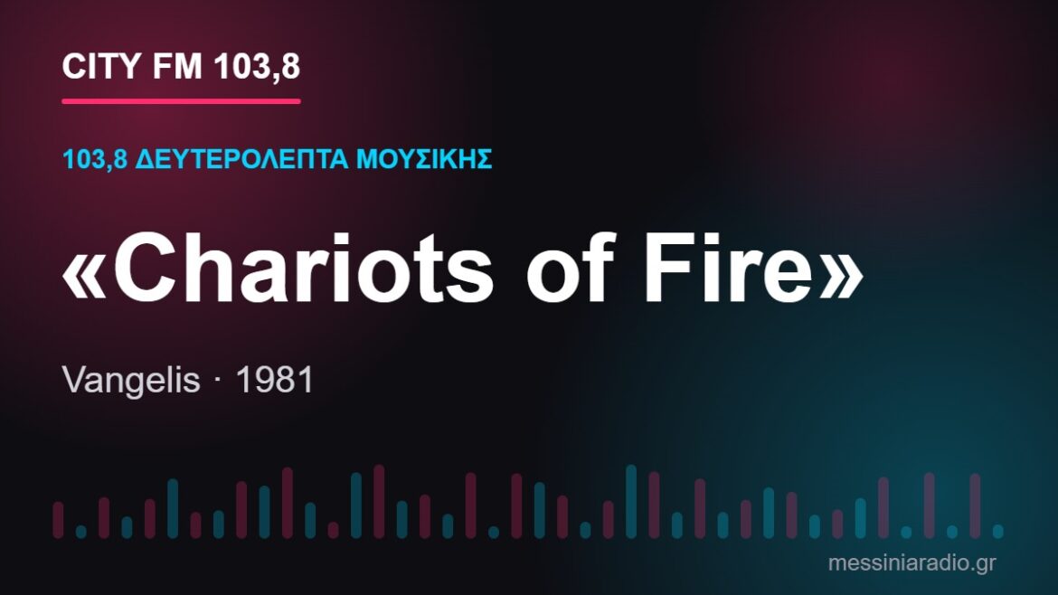 103,8 δευτερόλεπτα μουσικής: «Chariots of Fire»