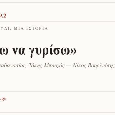 Κάρτα ΔΙΑΥΛΟΣ 99.2 — Ένα τραγούδι, μία ιστορία: «Θέλω να γυρίσω», Μιχάλης Παπαθανασίου, Τάκης Μπουγάς — Νίκος Βουρλιώτης · 1999